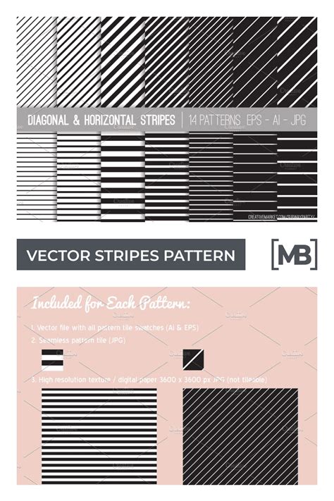 10 Best Pinstripe Patterns for 2021: Free and Premium