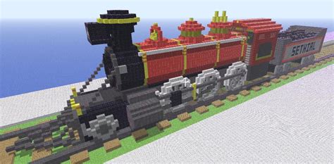 Minecraft train by Sethial on DeviantArt