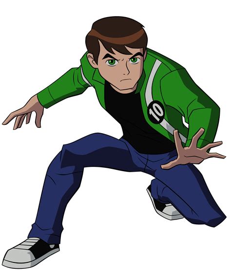 Download Jacket Brown Hair Green Eyes Sneakers Ben Tennyson TV Show Ben ...