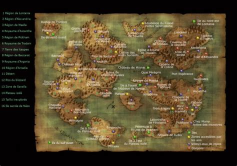 Dragon Quest 7 World Map