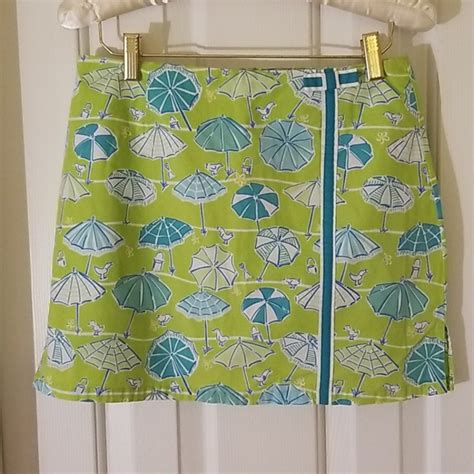 Lilly Pulitzer | Shorts | Lilly Pulitzer Skort 6p Beach Umbrella | Poshmark