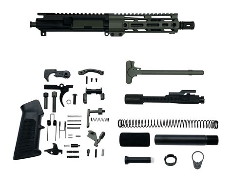 AR-15 .223 Wylde 7.5″ Pistol Upper Complete Build Kits Assembled Black ...