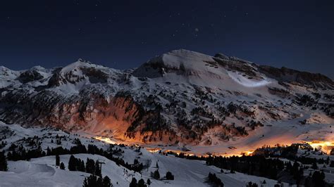 Night Star Alps 4k HD Wallpapers | Mountain wallpaper, Mountain ...