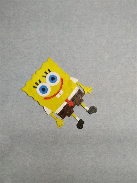 Spongebob bookmark by elite_medo | Download free STL model | Printables.com