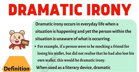 Dramatic Irony: Definition And Examples In Speech, Literature And Film ...