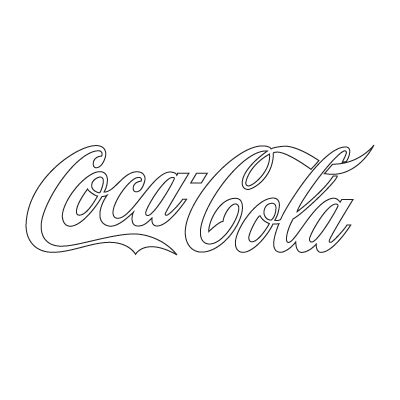 Coca Cola light logo vector in (.EPS, .AI, .CDR) free download