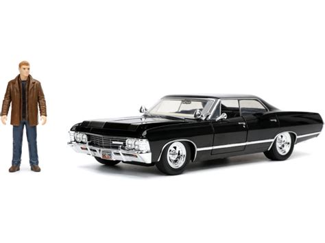 Buy 1967 Chevy Impala SS Sport Sedan Black & Dean Winchester Diecast ...