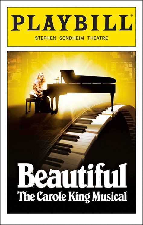 Beautiful: The Carole King Musical (Broadway, Stephen Sondheim Theatre ...