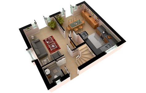 3D Floor Plans - Renderings & Visualizations - FAST Delivery