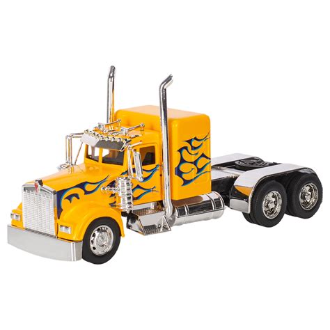 Buy Peterbilt 389Kenworth W900 Semi Truck Die Cast Toy - 1:32 Escala ...