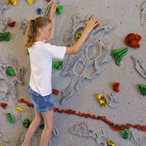 This talks about the different types of climbing walls you can get and ...