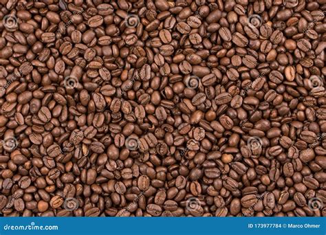 Many coffee beans top view stock photo. Image of caffeine - 173977784