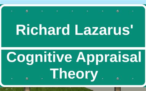 Richard Lazarus' Cognitive Appraisal Theory by Angelica Aguilar on Prezi