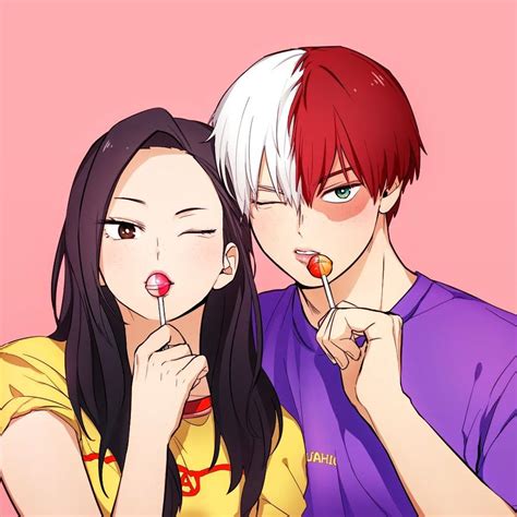 My Hero Academia Bnha Momo Yaoyorozu Creati Shoto Todoroki | Images and ...