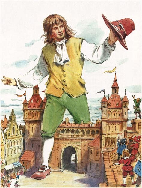 Gulliver's Travels - Book Graphics | Gulliver's travels, Fairytale art ...