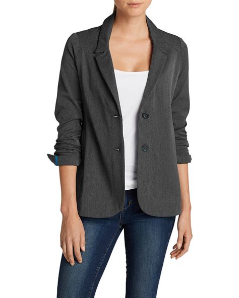 Women's Travel Blazer | Eddie Bauer | Travel blazer, Casual work attire ...