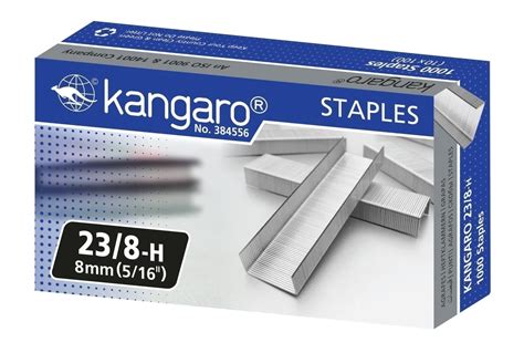 Kangaro® 23/8-H Heavy Duty Staples | Fellowes Beswick