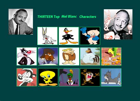 13 Top Favorite Mel Blanc Characters Filled by TXToonGuy1037 on DeviantArt