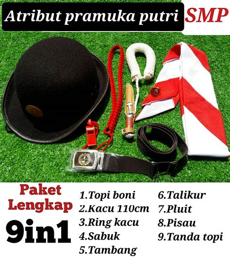 PAKET ATRIBUT PRAMUKA SMP PUTRI PENGGALANG | Lazada Indonesia