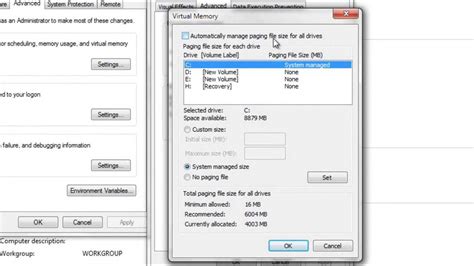 How To Increase Virtual Memory Of Pc - Nerveaside16