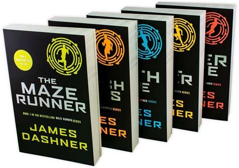 Maze Runner Series 5 Books Children Collection Paperback By James ...