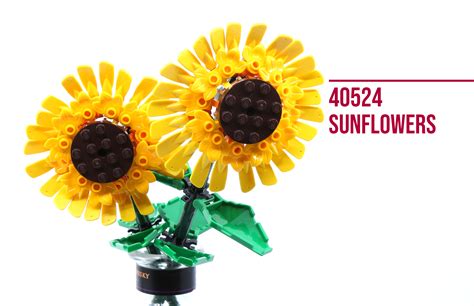 Review: LEGO 40524 Sunflowers - Jay's Brick Blog