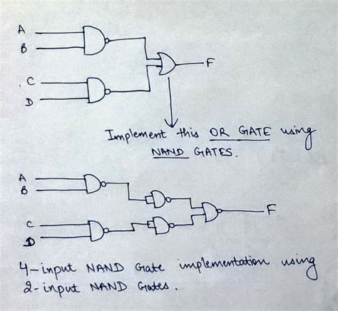 4 Input Nand Gate Circuit Diagram