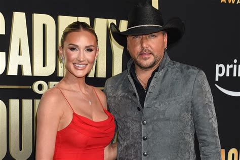 Jason Aldean and Brittany Aldean Enjoy Red Hot Date Night At ACM Awards ...