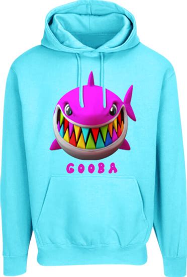 6IX9INE Blue Gooba Shark Merch Hoodie | INC STYLE