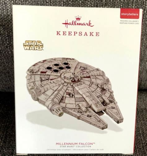 2018 Hallmark Solo: A Star Wars Story™ Millennium Falcon™ Ornament With ...