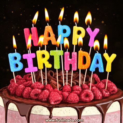 Birthday Cake Background Gif - Find gifs with the latest and newest ...