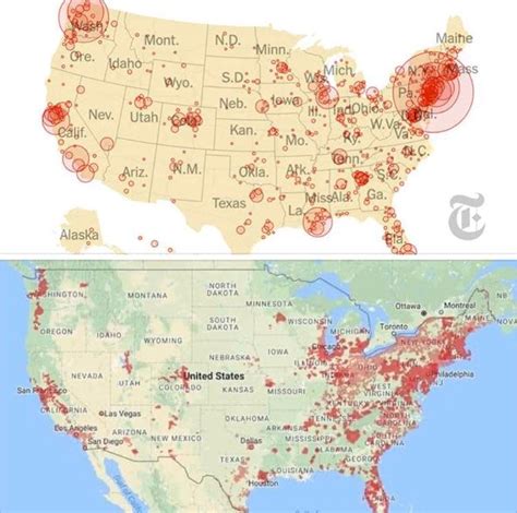 Map Of 5 G Towers Usa – Topographic Map of Usa with States