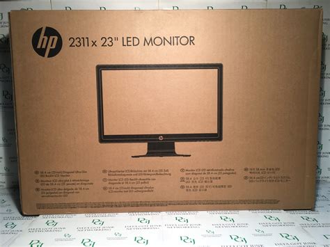 HP 2311X LED LCD Monitor - Data Got Junk