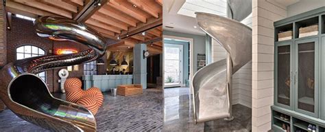 Top 70 Indoor Slide Ideas - Skip The Boring Staircase