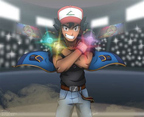 Ash Ketchum - Pokemon Master by digiphantom1994 on DeviantArt