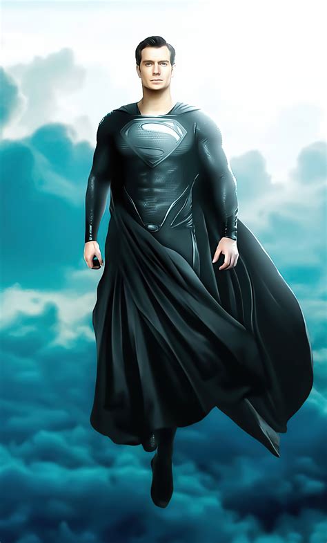 Henry Cavill Superman Black Suit