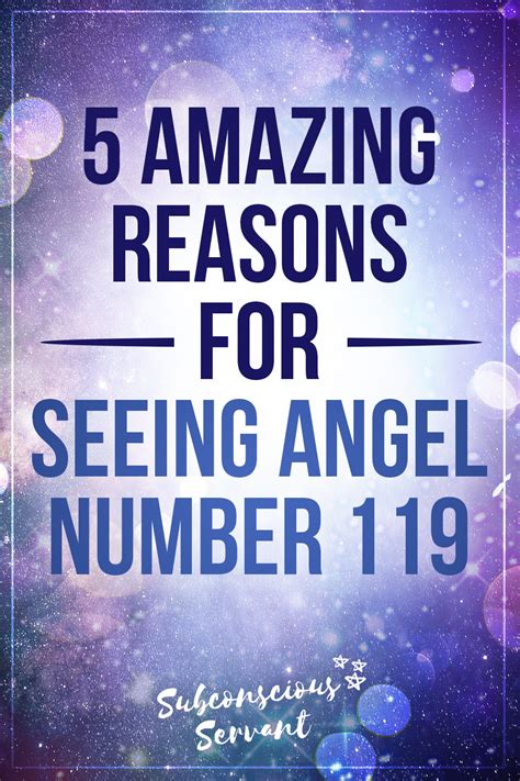 Angel Number 119: The Amazing Reason You're Seeing This Number