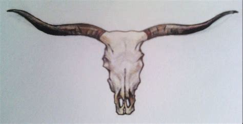 Longhorn Texas tattoo | Longhorn tattoo, Bull skull tattoos, Longhorn skull