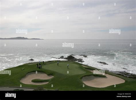 pebble beach golf course, california Stock Photo - Alamy