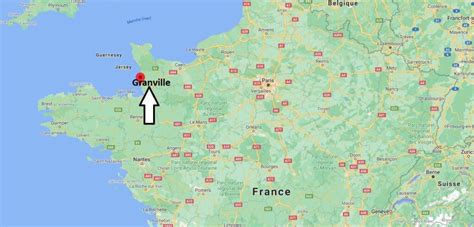 Où se trouve Granville? Où se situe Granville (Code postal : 50218 ...