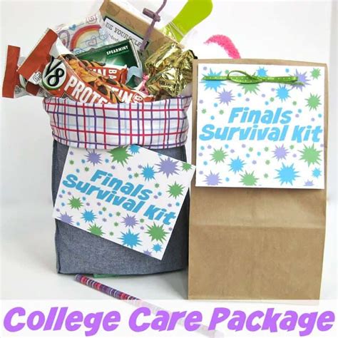 College Finals Care Package - Organized 31