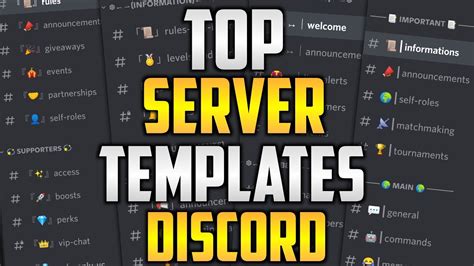 Discord Gaming Template