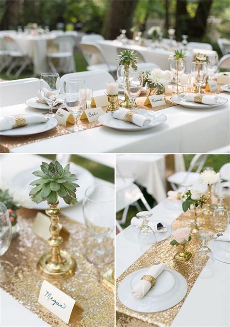 Gold and Mint Vintage Wedding | White and gold wedding themes, Gold ...