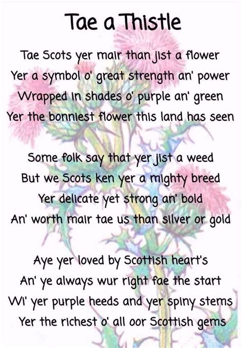 30 Lovely Scots Poems for Kids | Scottish quotes, Scottish poems, Scots