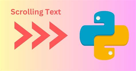 How to Create Scrolling Text Animation with Python - pjoshi15.com