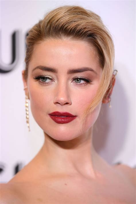 Amber Heard - Glamour Women Of The Year 2018. | Amber heard makeup ...