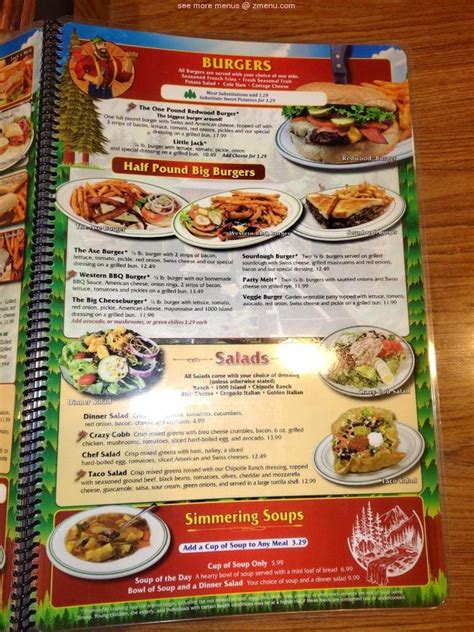 Online Menu of Lumberjacks Restaurant Restaurant, Stockton, California ...