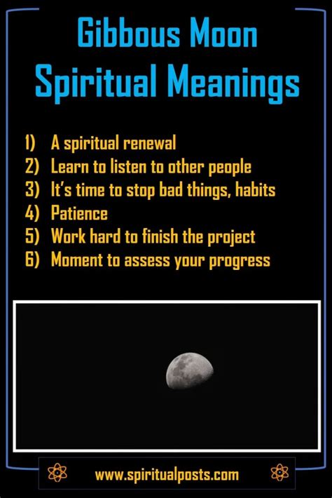 11 Spiritual Meanings of Gibbous Moon [Waxing & Waning] | Spiritual Posts