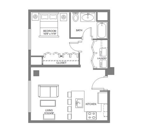 Free Editable Apartment Floor Plans | EdrawMax Online