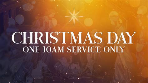 Christmas Day: One 10am Service | Coram Deo Bible Church